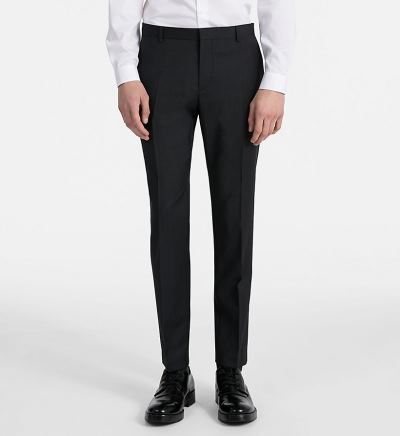 Calvin Klein Ruhák HU459489 | Calvin Klein Suit Férfi Nadrág Fekete